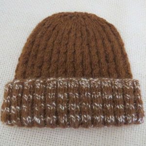 Brown Baby Beanie