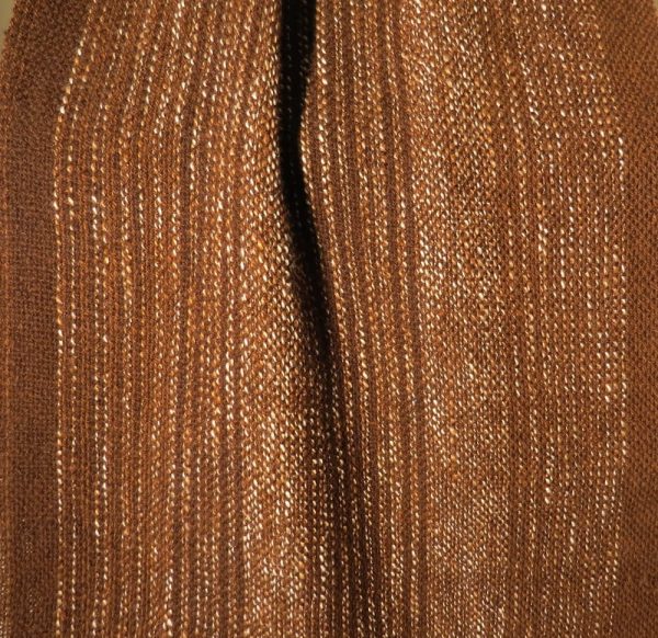 Chocolate and White Shawl - Image 3