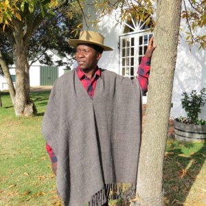 Gentleman's Woven Poncho