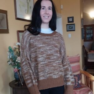 Marigold moss stitch jersey