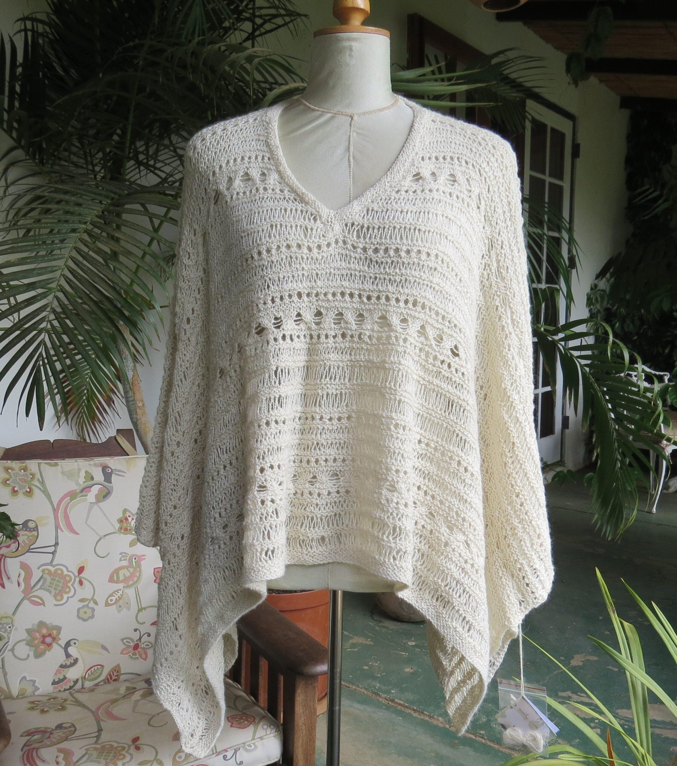 Lacy poncho